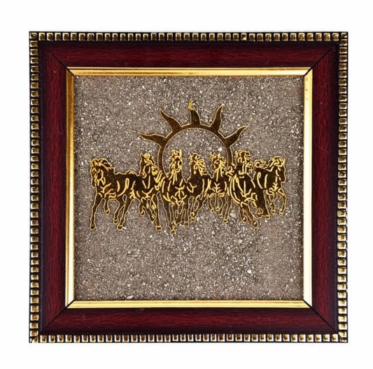 7 horse sun pyrite