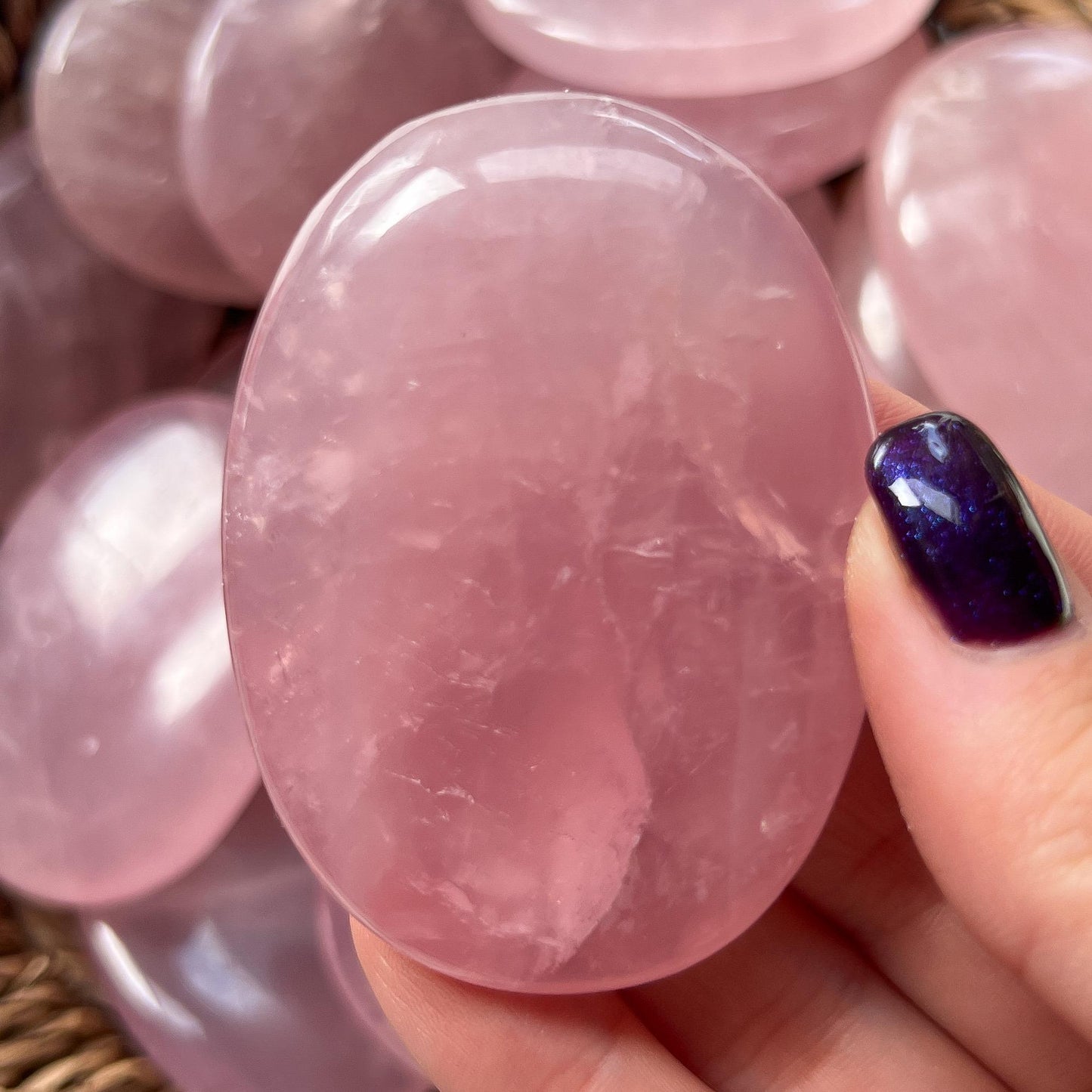 Rose Quartz Palm