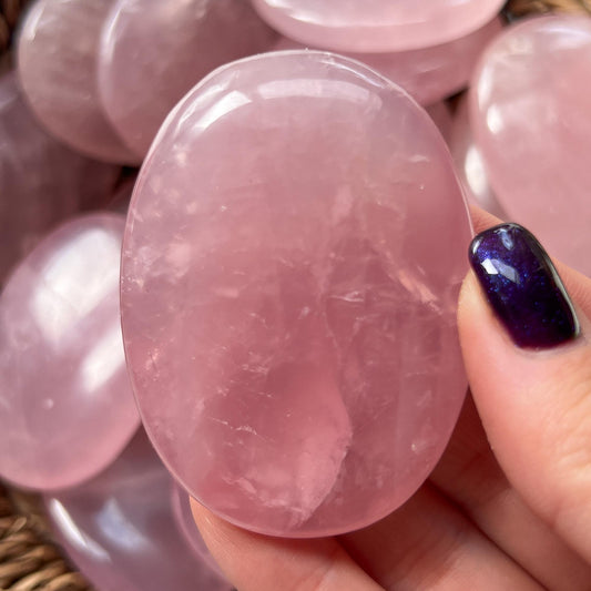 Rose Quartz Palm