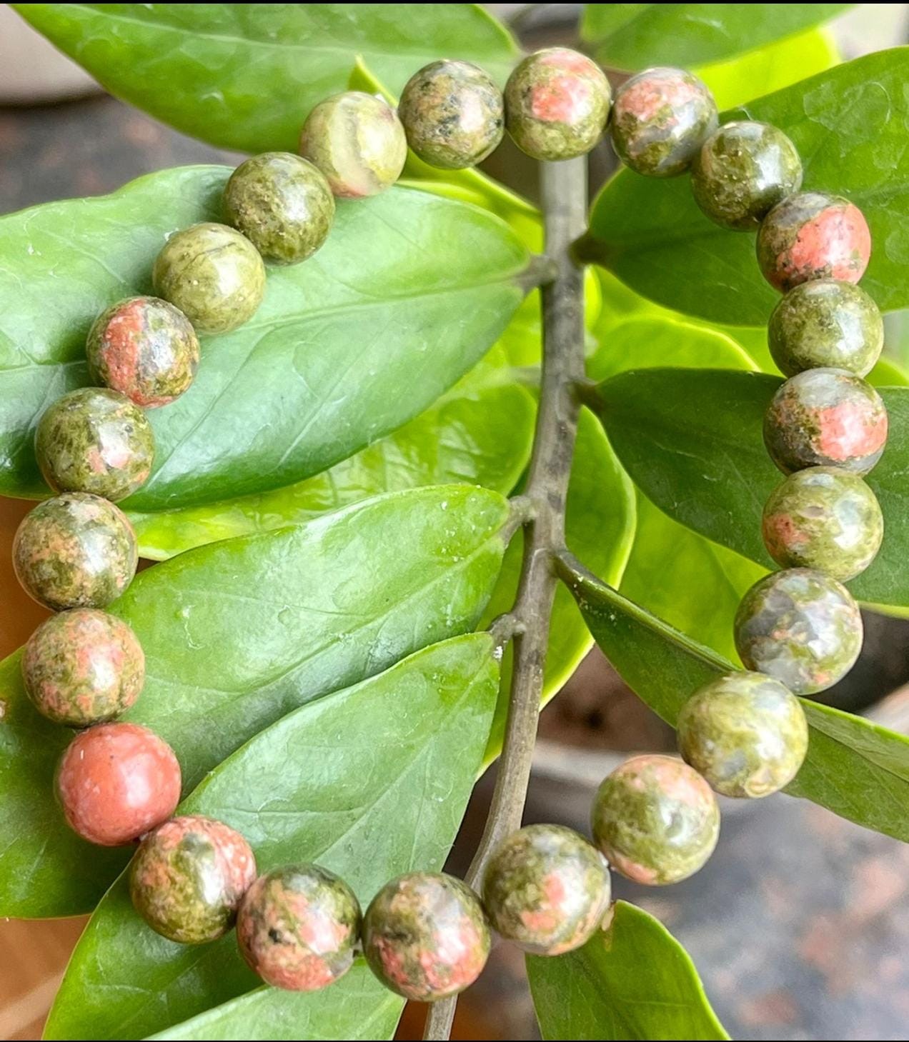 Unakite Bracelet
